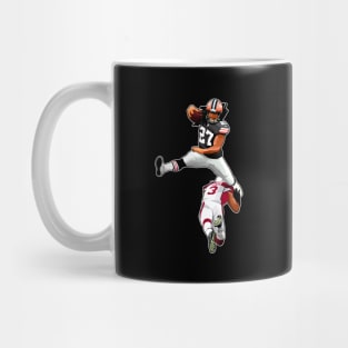 Kareem Hunt Jump Over Budda Baker Mug